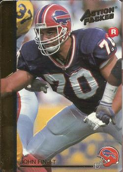1992 Action Packed Rookie/Update #4 John Fina Front