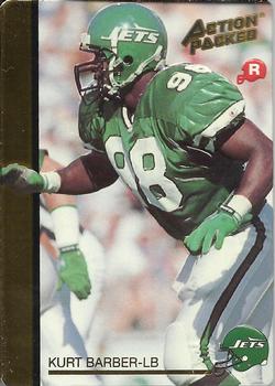 1992 Action Packed Rookie/Update #50 Kurt Barber Front