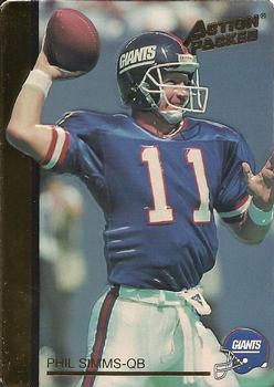 1992 Action Packed Rookie/Update #57 Phil Simms Front