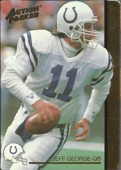 1992 Action Packed Rookie/Update #74 Jeff George Front