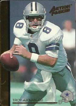 1992 Action Packed Rookie/Update #76 Troy Aikman Front