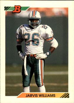 1992 Bowman #97 Jarvis Williams Front