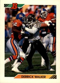 1992 Bowman #184 Derrick Walker Front