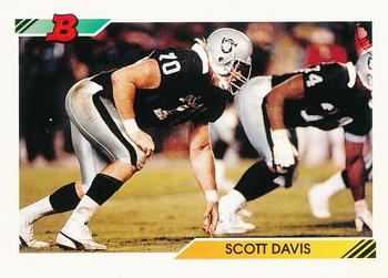 1992 Bowman #284 Scott Davis Front