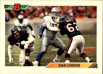 1992 Bowman #299 Dan Owens Front