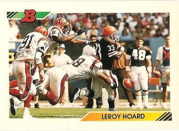 1992 Bowman #321 Leroy Hoard Front
