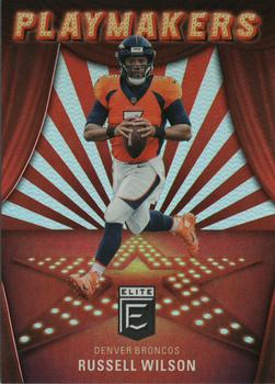 2022 Donruss Elite - Playmakers #PM-10 Russell Wilson Front