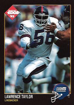 1992 Collector's Edge #120 Lawrence Taylor Front