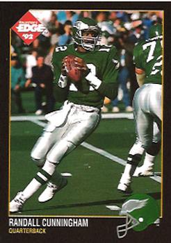 1992 Collector's Edge #128 Randall Cunningham Front