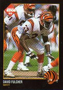 1992 Collector's Edge #20 David Fulcher Front