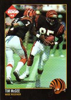 1992 Collector's Edge #22 Tim McGee Front