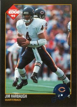 1992 Collector's Edge #13 Jim Harbaugh Front