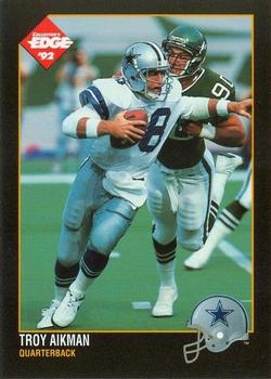 1992 Collector's Edge #31 Troy Aikman Front