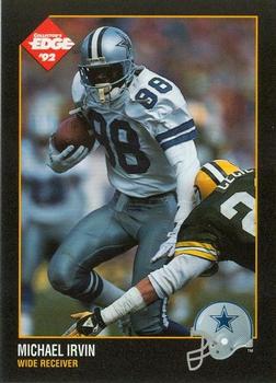 1992 Collector's Edge #33 Michael Irvin Front