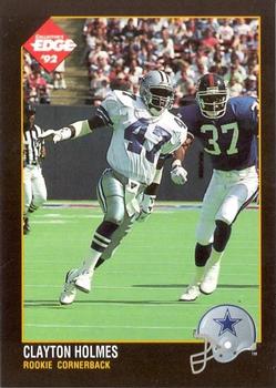 1992 Collector's Edge #222 Clayton Holmes Front
