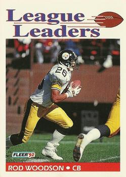 1992 Fleer #466 Rod Woodson Front