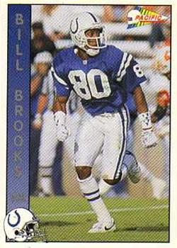 1992 Pacific #122 Bill Brooks Front