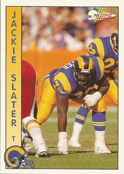 1992 Pacific #162 Jackie Slater Front