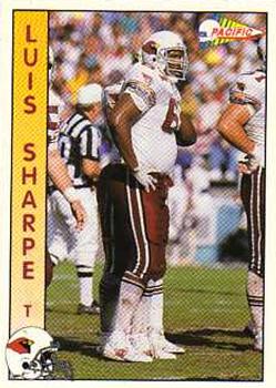 1992 Pacific #251 Luis Sharpe Front