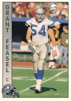 1992 Pacific #289 Grant Feasel Front
