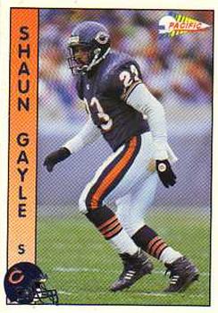 1992 Pacific #36 Shaun Gayle Front