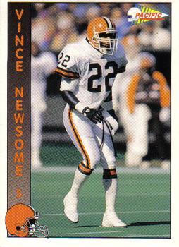 1992 Pacific #378 Vince Newsome Front