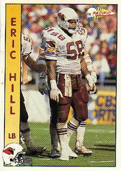 1992 Pacific #580 Eric Hill Front