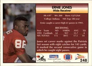 1992 Pacific #248 Ernie Jones Back