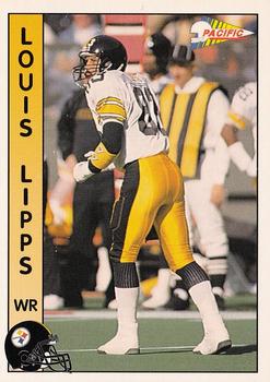 1992 Pacific #258 Louis Lipps Front