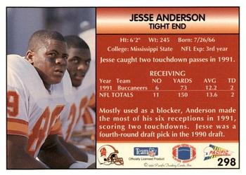 1992 Pacific #298 Jesse Anderson Back