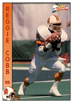 1992 Pacific #301 Reggie Cobb Front