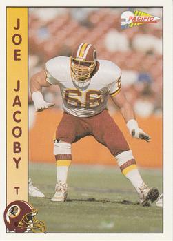 1992 Pacific #318 Joe Jacoby Front