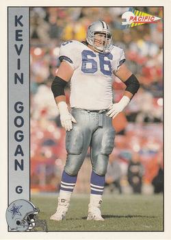 1992 Pacific #389 Kevin Gogan Front
