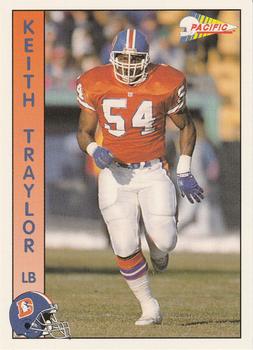 1992 Pacific #405 Keith Traylor Front
