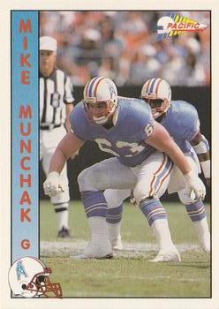 1992 Pacific #438 Mike Munchak Front