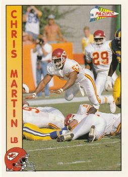 1992 Pacific #458 Chris Martin Front