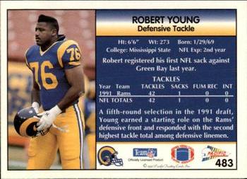 1992 Pacific #483 Robert Young Back