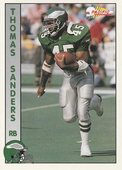 1992 Pacific #568 Thomas Sanders Front