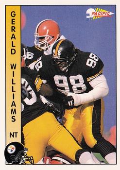 1992 Pacific #587 Gerald Williams Front