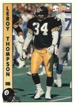 1992 Pacific #593 Leroy Thompson Front