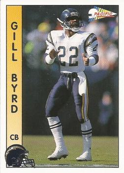 1992 Pacific #599 Gill Byrd Front