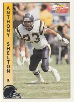 1992 Pacific #602 Anthony Shelton Front