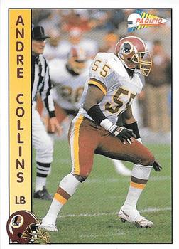 1992 Pacific #640 Andre Collins Front