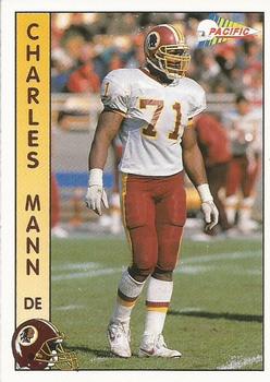 1992 Pacific #645 Charles Mann Front
