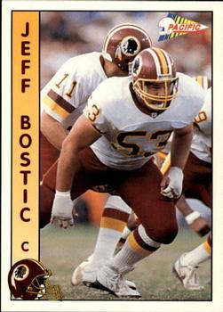 1992 Pacific #648 Jeff Bostic Front