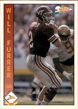 1992 Pacific #653 Will Furrer Front