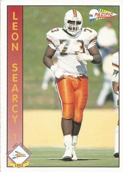 1992 Pacific #657 Leon Searcy Front