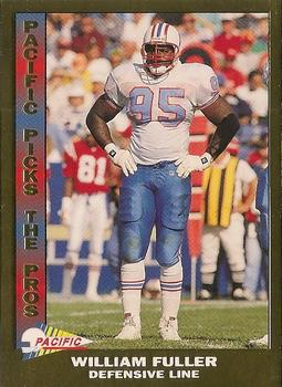 1992 Pacific - Pacific Picks the Pros Gold #23 William Fuller Front