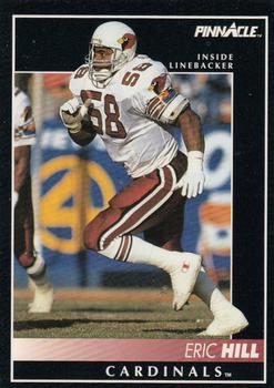 1992 Pinnacle #117 Eric Hill Front