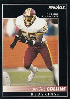 1992 Pinnacle #170 Andre Collins Front